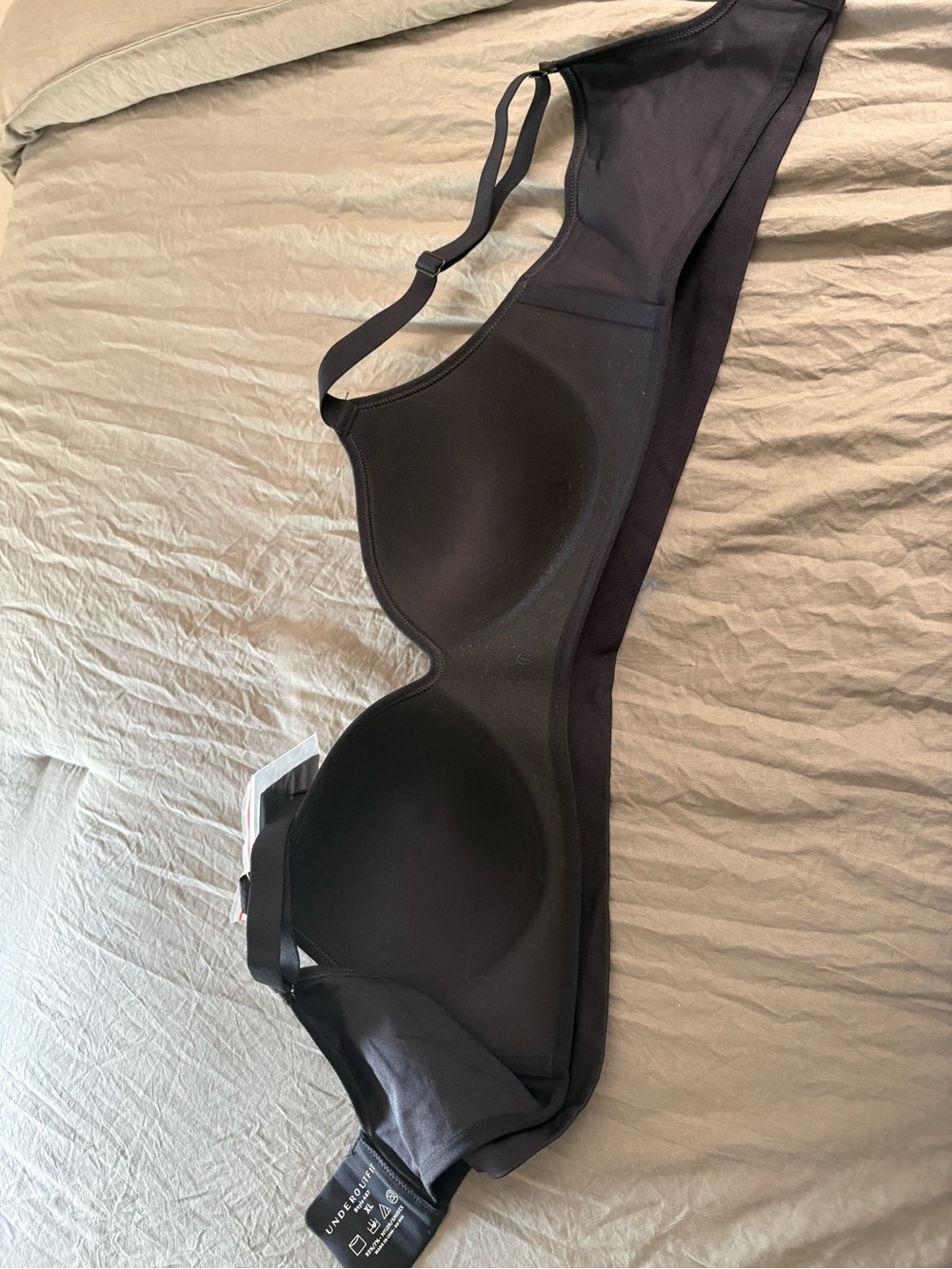 Underoutfit The Infinite Support Bra Black. Size XL. - Picture 10 of 15